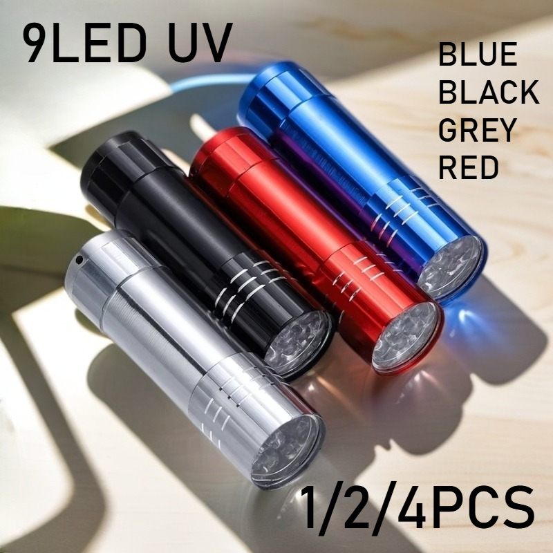 9W UV Hars Curing Lamp Licht LED 395nm UV Zaklamp Voor Epoxy UV Hars Cure Lijm Lijm Sieraden apparatuur Tool