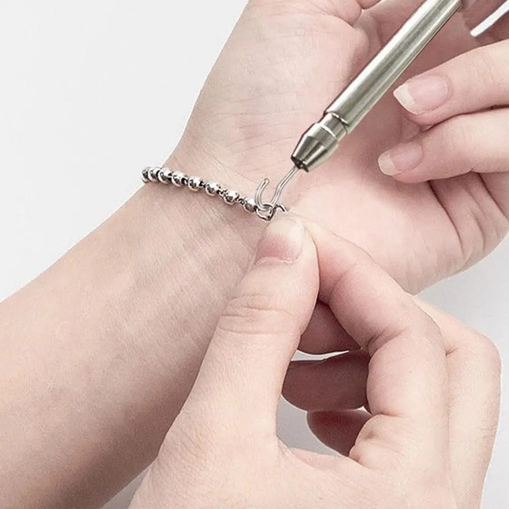 Crochet à outils pour bijoux, Bracelet, collier, attache, Bracelet de montre, fermoir d'aide, aide à l'usure, dispositif de suspension, 1 pièce