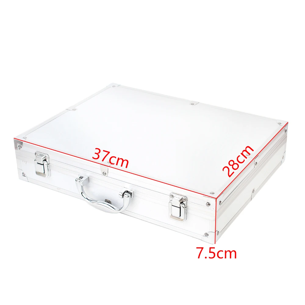 Tool Box Aluminum Instrument Case Storage Box Portable Equipment Toolbox Organizer Boxes Large Hard Case Aluminum Suitcase