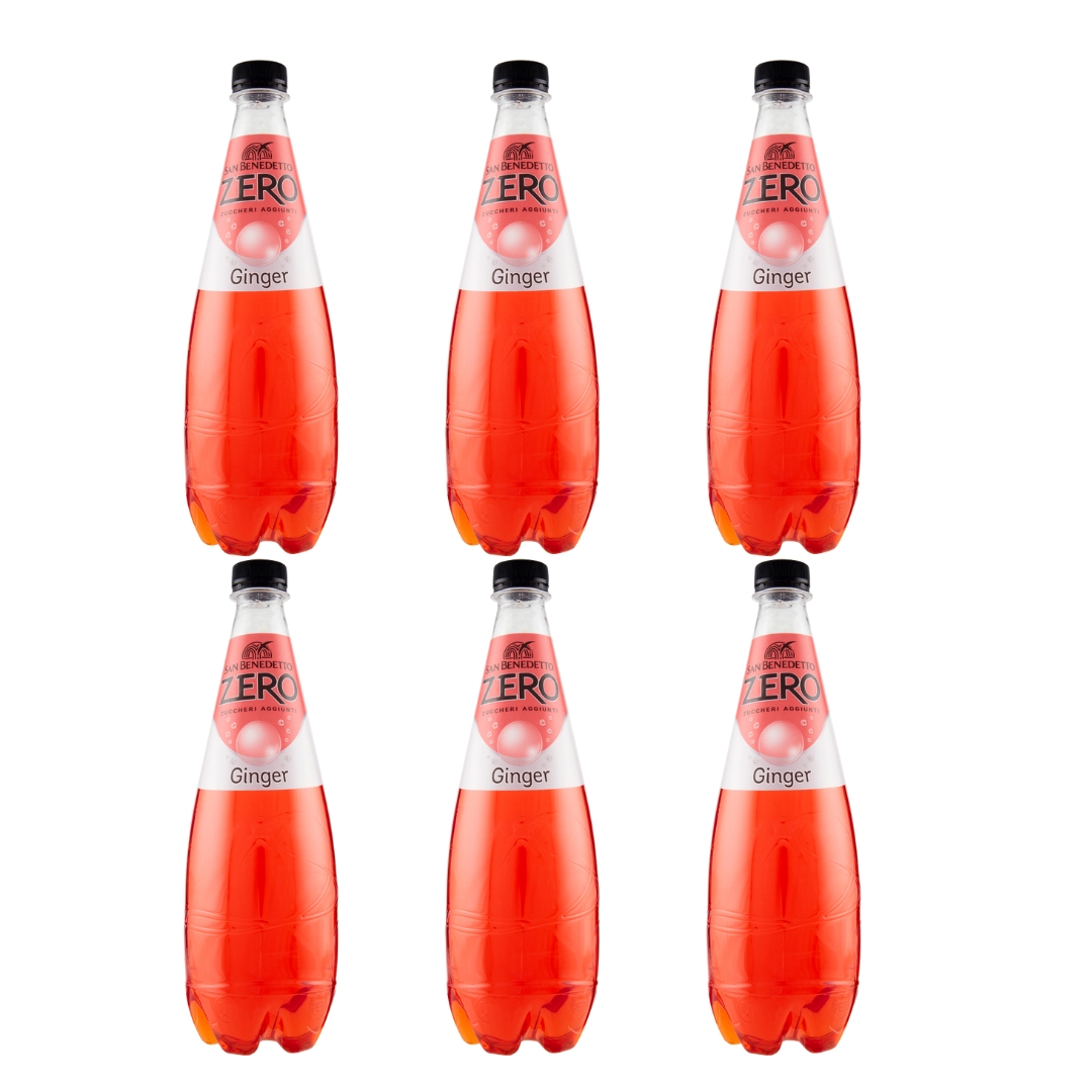 Ingwer Null Limonade 6x750ml-san benedetto