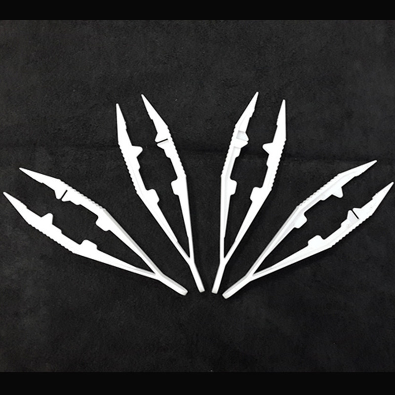 Yant Jouet プラスチックピンセット 5 個ハマビーズクリップハマビーズ 5 ミリメートルパーラービーズツール鉄ジュエリービーズアクセサリー