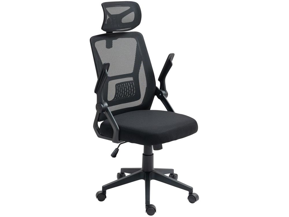 Cadeira de Escritório Diretor Giratória Preta DIR-006 Otello