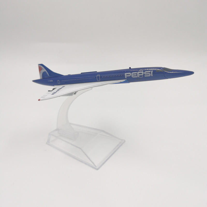 JASON TUTU 16cm Concorde Plane Airplane Model Aircraft Model Diecast Metal 1/400 Scale Planes