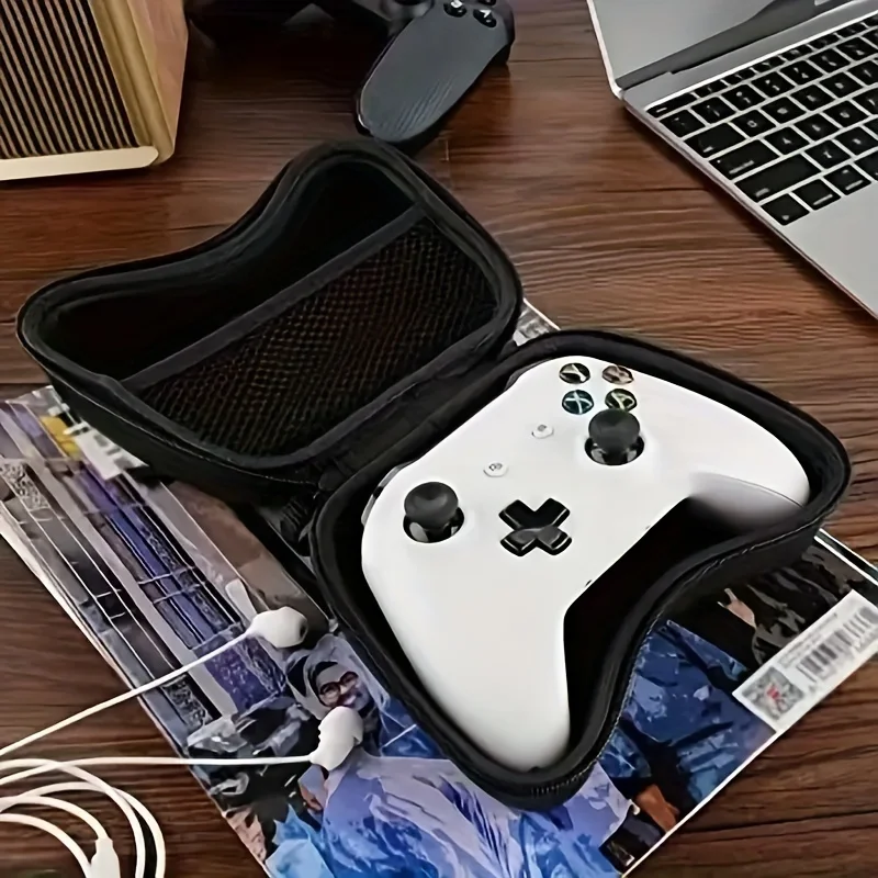 Estojo de armazenamento para controle de jogo, compatível com PS5/XBOX SERIES X/S / SWITCH Gamepad, caixa protetora rígida para transporte de viagem