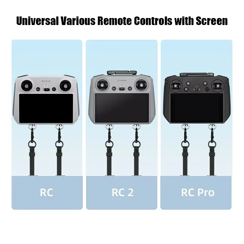 Cordino per controller DJI RC e RC 2 e RC Pro, tracolla RC per cordino DJI Mini 4 Pro, compatibile con DJI Mini 3 Pro/Mavic 3/Air2