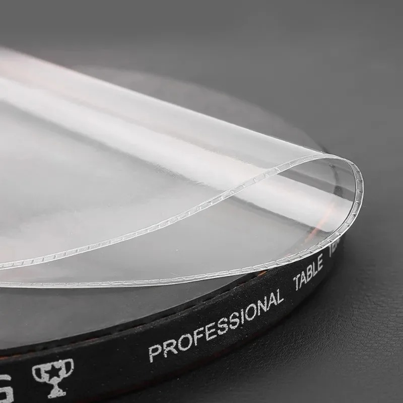 2/10 ชิ้นปิงปองแร็กเก็ตป้องกันฟิล์มเหนียวโปร่งใสฝาครอบบํารุงรักษาตารางไม้เทนนิสยางป้องกันฟิล์มเครื่องมือ