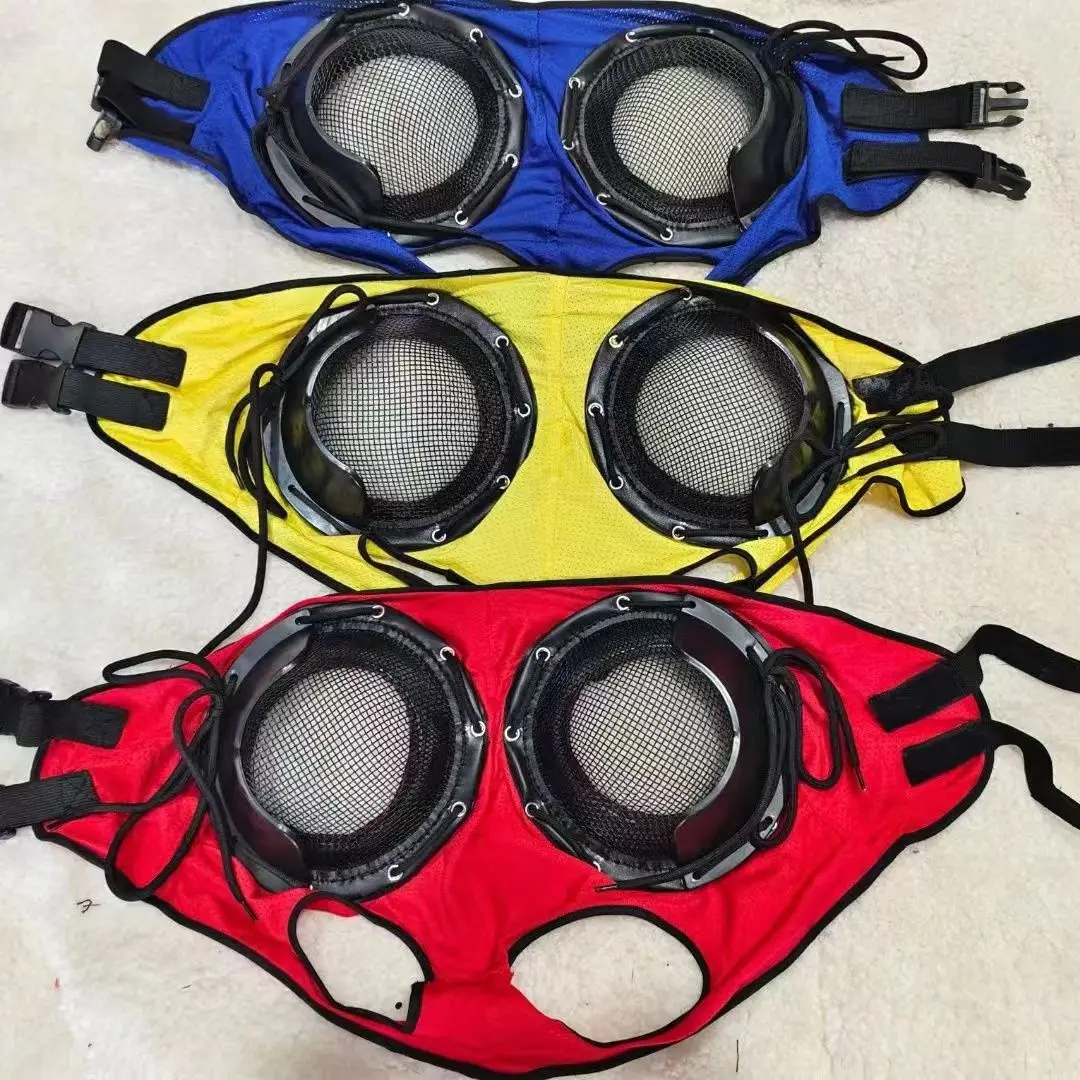 Horse racing eye mask harness windproof eye mask speed racing eye mask พร้อมตาข่าย eye mask เพื่อป้องกัน trachoma