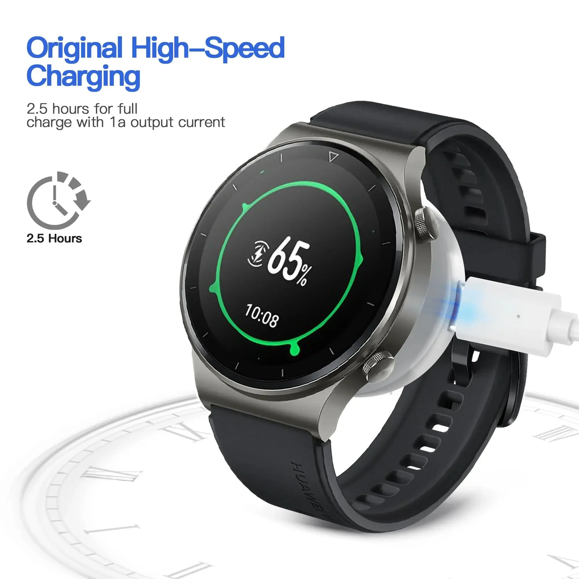 New Magnetic Charger for Huawei Watch 4 3 Pro Universal Dock Wireless Charger for Huawei GT4 GT3 GT Runner GT2 Pro Honor Magic