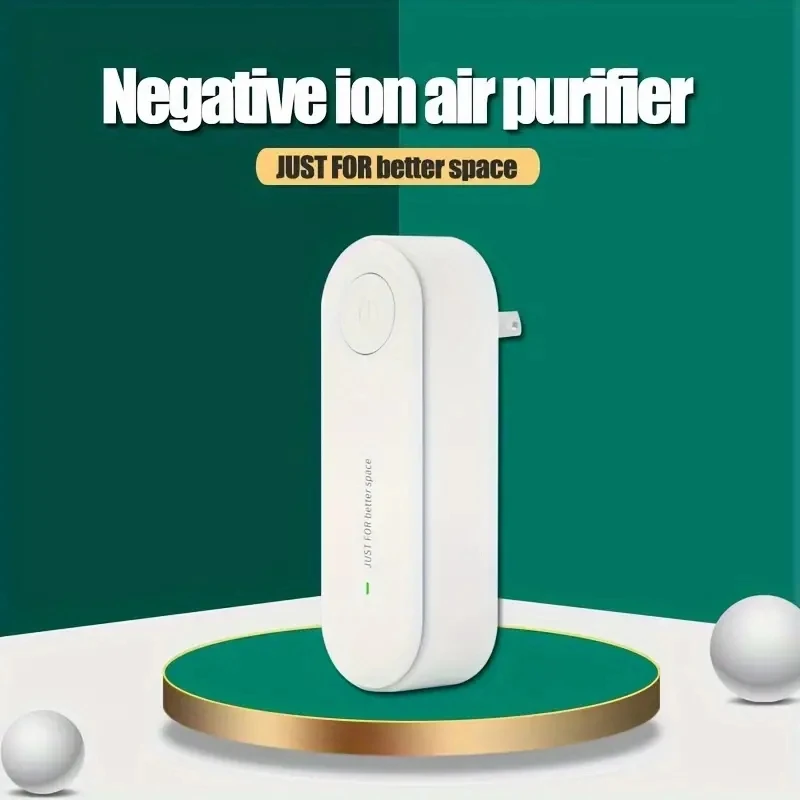 Purificatore d'aria generatore di ioni negativi deodorante per WC rimozione formaldeide generatore di ossigeno purificatore d'aria domestico