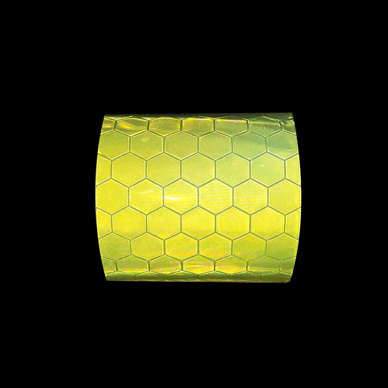 Roadstar 10cmX5m Microprismatic Reflective PVC Tape Sticker for Traffic Cone Delineator Post Self-Adhesive Warning Mark