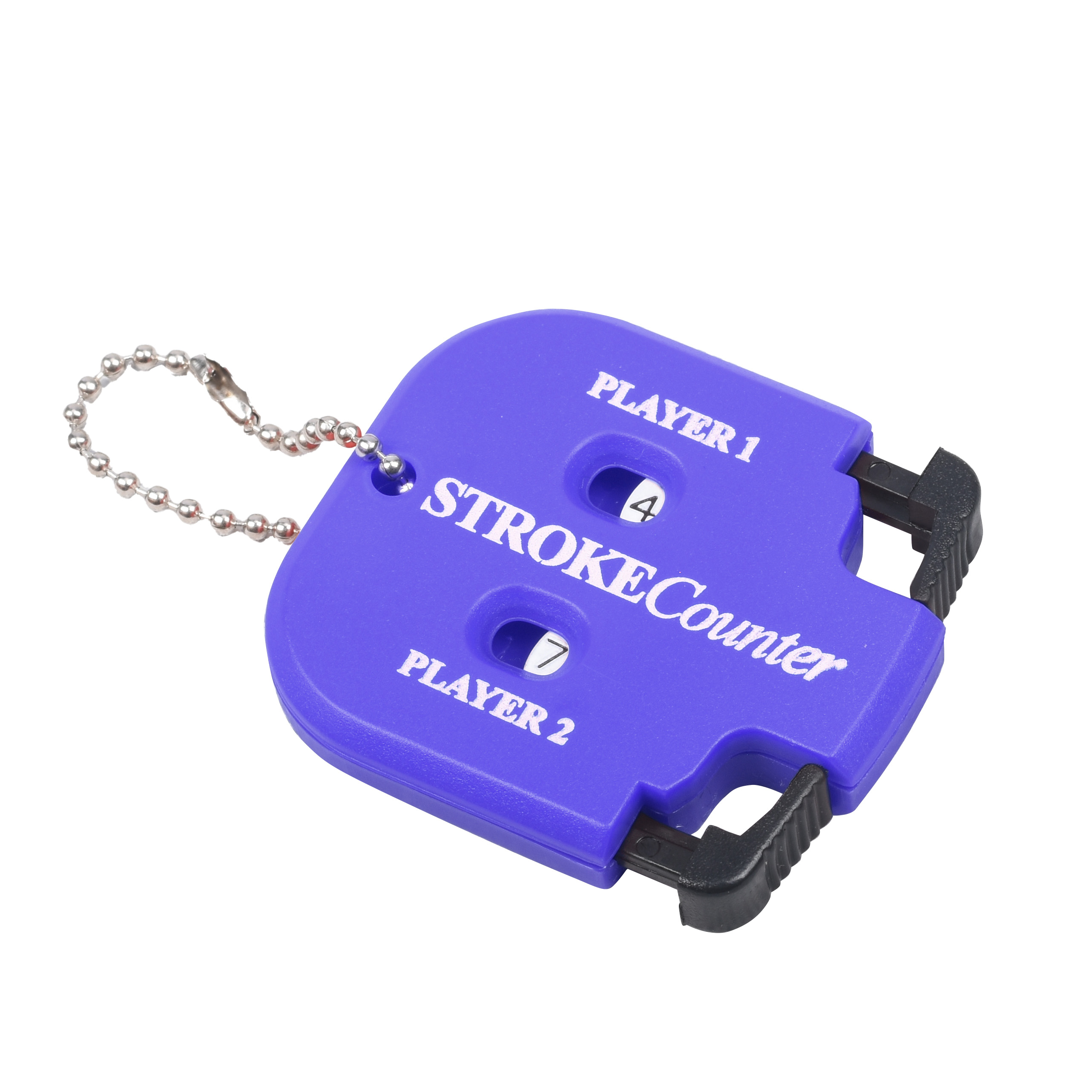 4 Colors Mini Golf Score Shot Stroke Counter Clicker Keychain For Golf Game Scorekeeper Golf Accessory