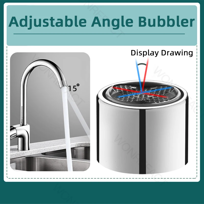 ก๊อกน้ํา Bubbler ก๊อกน้ําห้องครัว Aerator ห้องน้ําในครัวเรือน Diffuser TAP อุปกรณ์เสริมประหยัดน้ํากรองหัวฉีดอุปกรณ์ครัว