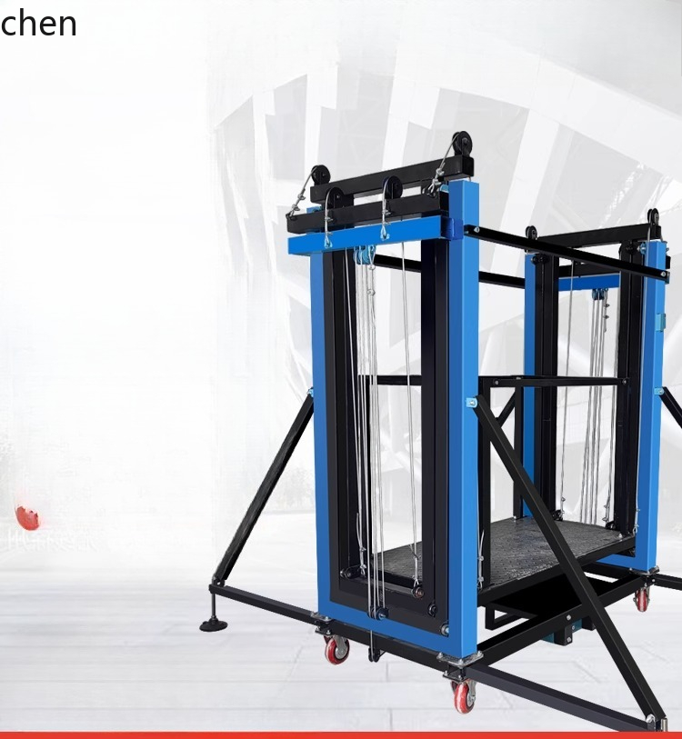 HT electric scaffold mobile folding aerial work indoor and outdoor