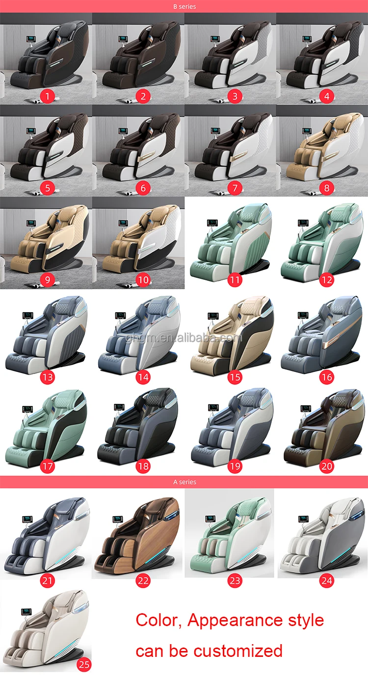 Factory Wholesale 4d Decompression Electric Modern Luxury Office Massage Chair Vibration