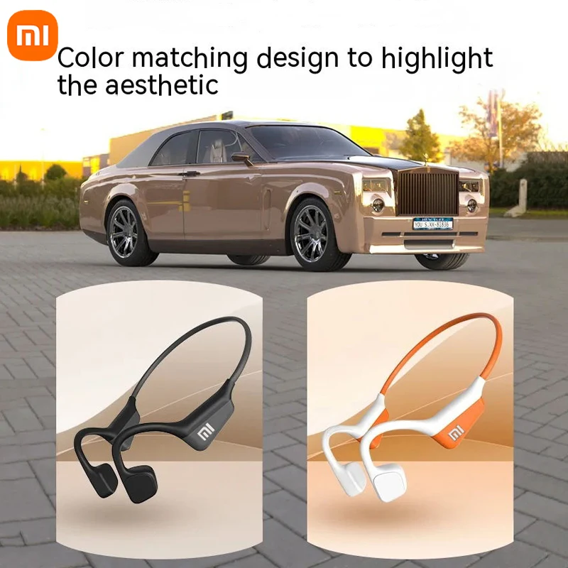 Xiaomi-auriculares inalámbricos A20 de conducción ósea, compatibles con Bluetooth, TWS, con micrófono, para deportes de natación