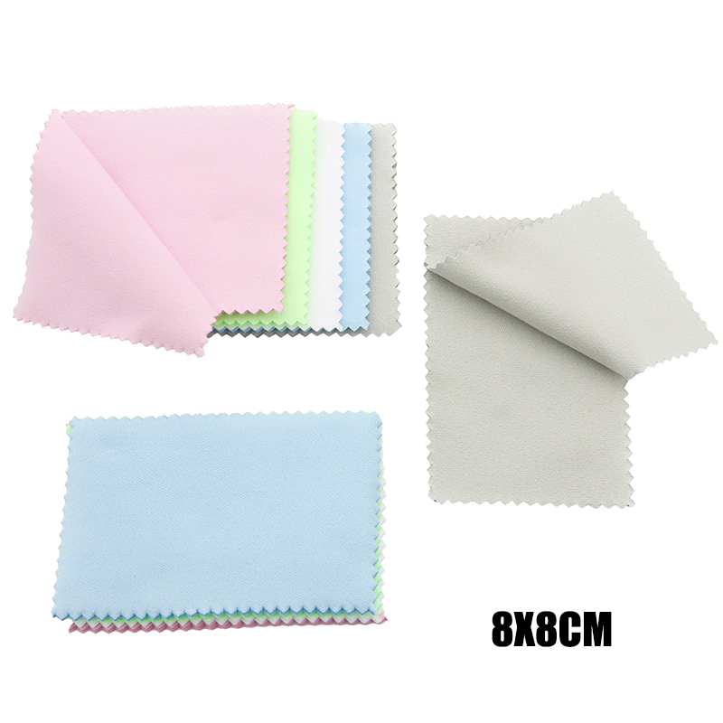 20/50pc Silver Polish Cleaner Cloth Soft Clean Napkins Wipes for Silverware Gold Jewelry Tool Equipment Making Supplies Handmade