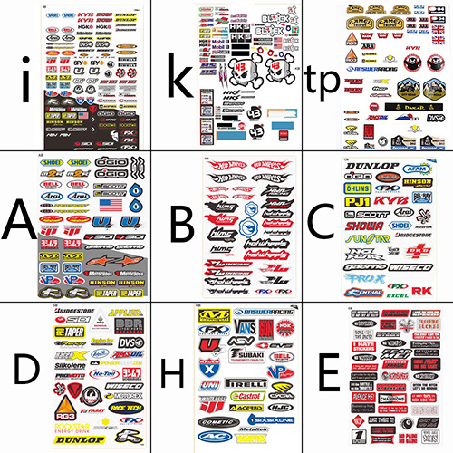 Персонализированная водонепроницаемая наклейка с логотипом, декоративная этикетка для радиоуправляемого автомобиля в масштабе 1/10, Traxxas Trx4 Defender Bronco Trx6 D110 AXIAL Scx10II