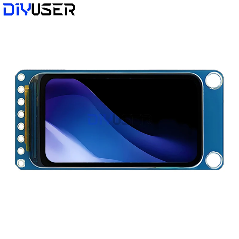 DIYUSER 1.47-inch TFT LCD screen ST7789 small screen 172*320 display LCD full view angle SPI color screen