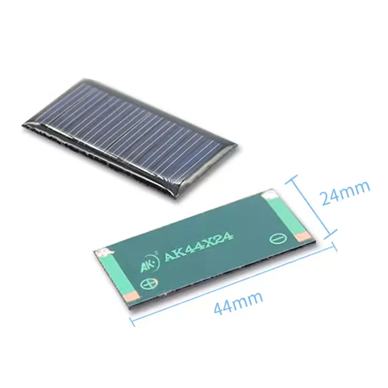 태양광 패널 드립 글루 보드, 다결정질 실리콘 모듈, 야외 충전 DC 모터, 44X24, 5V, 30MA