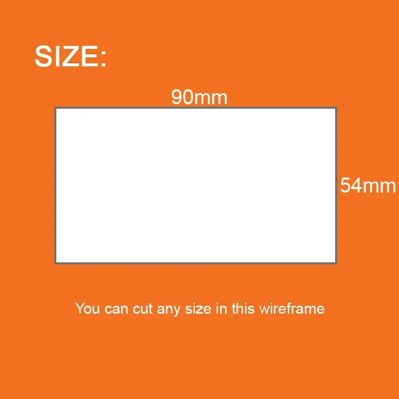100PCS Cheap Customized Full-color Double-sided Printing Business Card 300GMG Paper