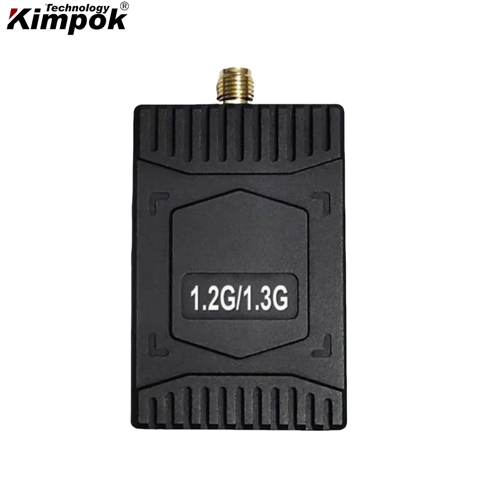 Transmisor y receptor de vídeo UAV analógico VTX 1,2 Ghz 1,3 Ghz 2W transmisión de Audio y vídeo 1,1G 1,2G 1,3G