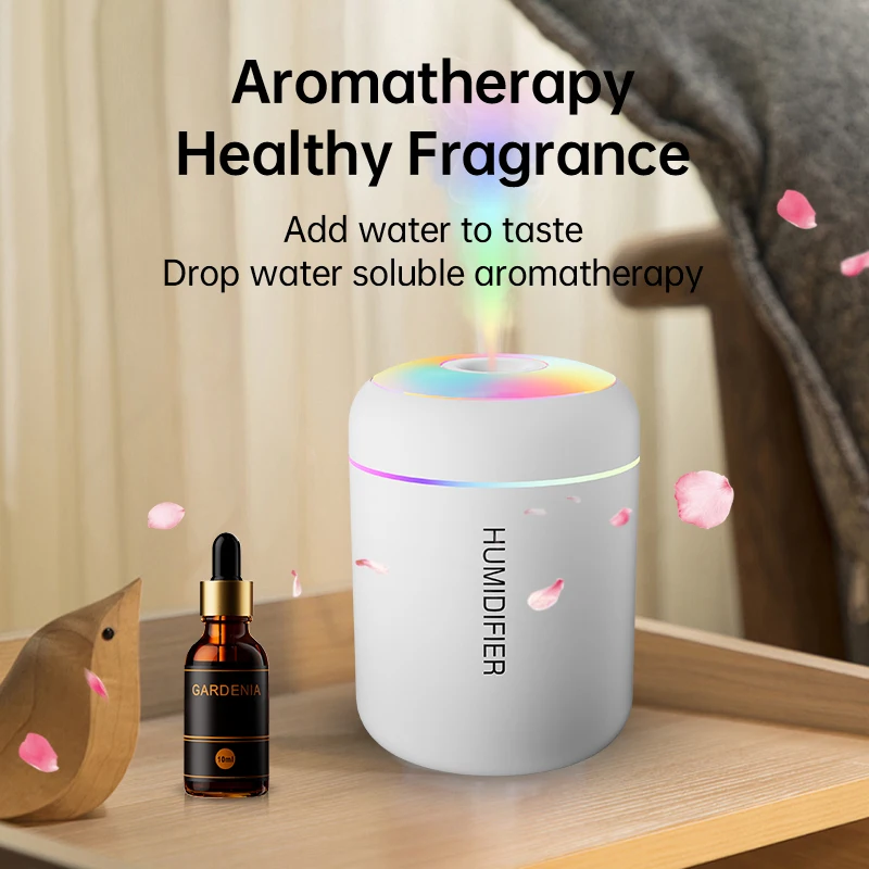 180ML MINI AIR Humidifier USB Aroma Diffuser น้ํามันหอมระเหยเครื่องฟอกอากาศ Aromatherapy Mist Maker สําหรับรถบ้านห้องนอน