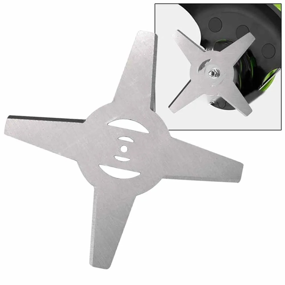 Lâmina de aparador de grama 150mm, cabeça de roçadora, lâminas de serra para cortador de grama elétrico, peças, acessórios