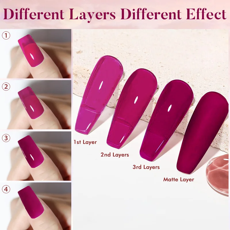  Nailco gel unha polonês outono inverno cor 15ml nude vermelho marrom semi permanente embeber fora uv led gel verniz híbrido suprimentos de unhas ﻿