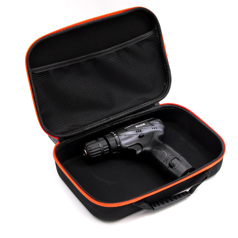 Multifunction Portable Electric Drill Tool Bag Waterproof Tool Storage Bag Shockproof Electrician Hardware Organizer