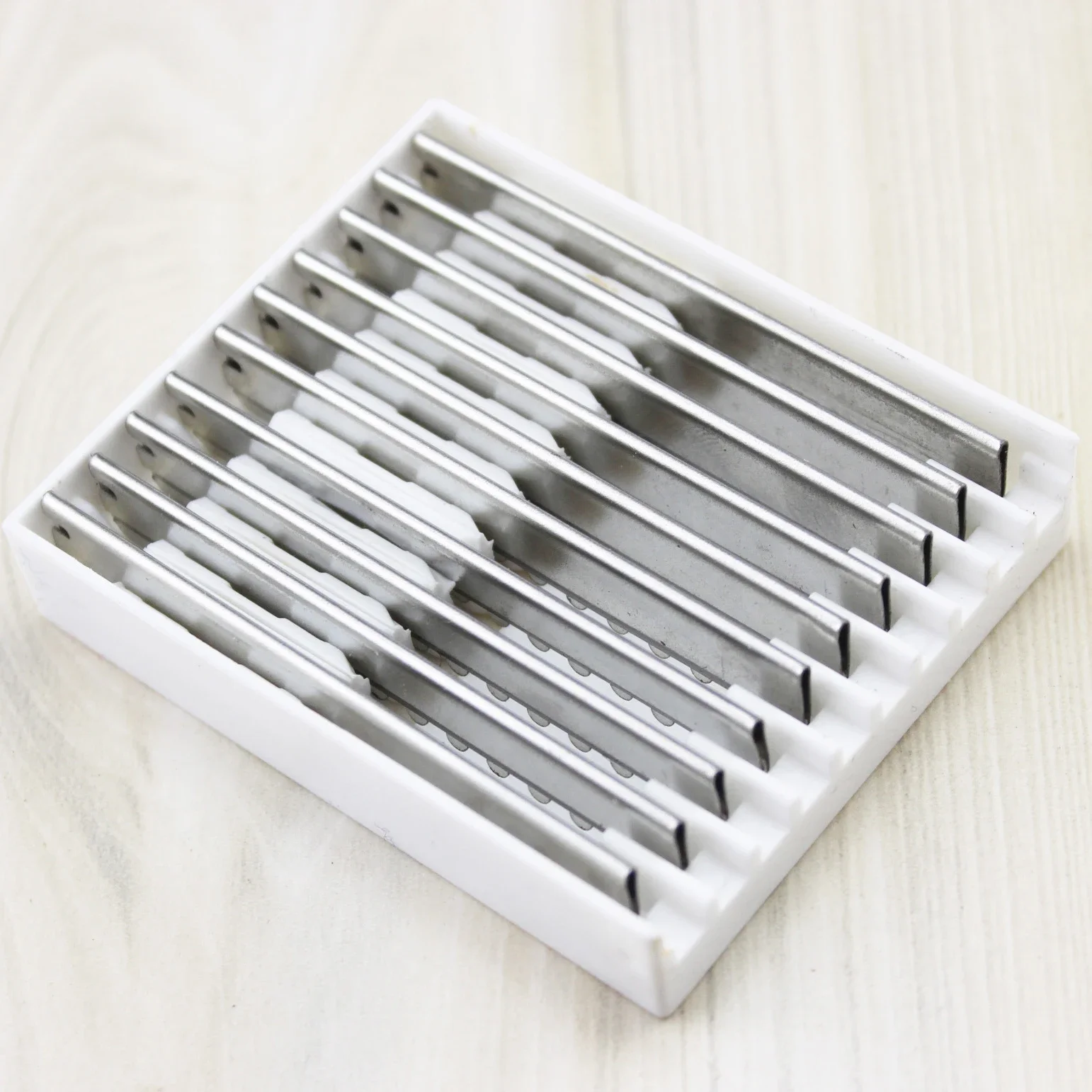 10/20pcs Coltello per capelli di sicurezza Lame di rasoio Barbiere Parrucchiere in acciaio inossidabile Trimmer Diradamento Lama da taglio Lama da barba per salone