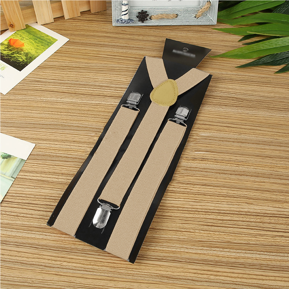 남성 및 여성용 신축성 조절 가능한 멜빵, 블랙 브레이스, Y백 클립온 성인 어깨 스트랩, 솔리드 캐주얼 여성 서스펜더 바지, 신제품