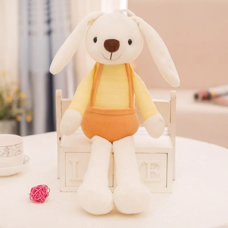 1pc niedlichen langohr igen Kaninchen puppe Puppe Party Event Geschenk Bett Puppe Kissen Sofa Plüsch Dekoration