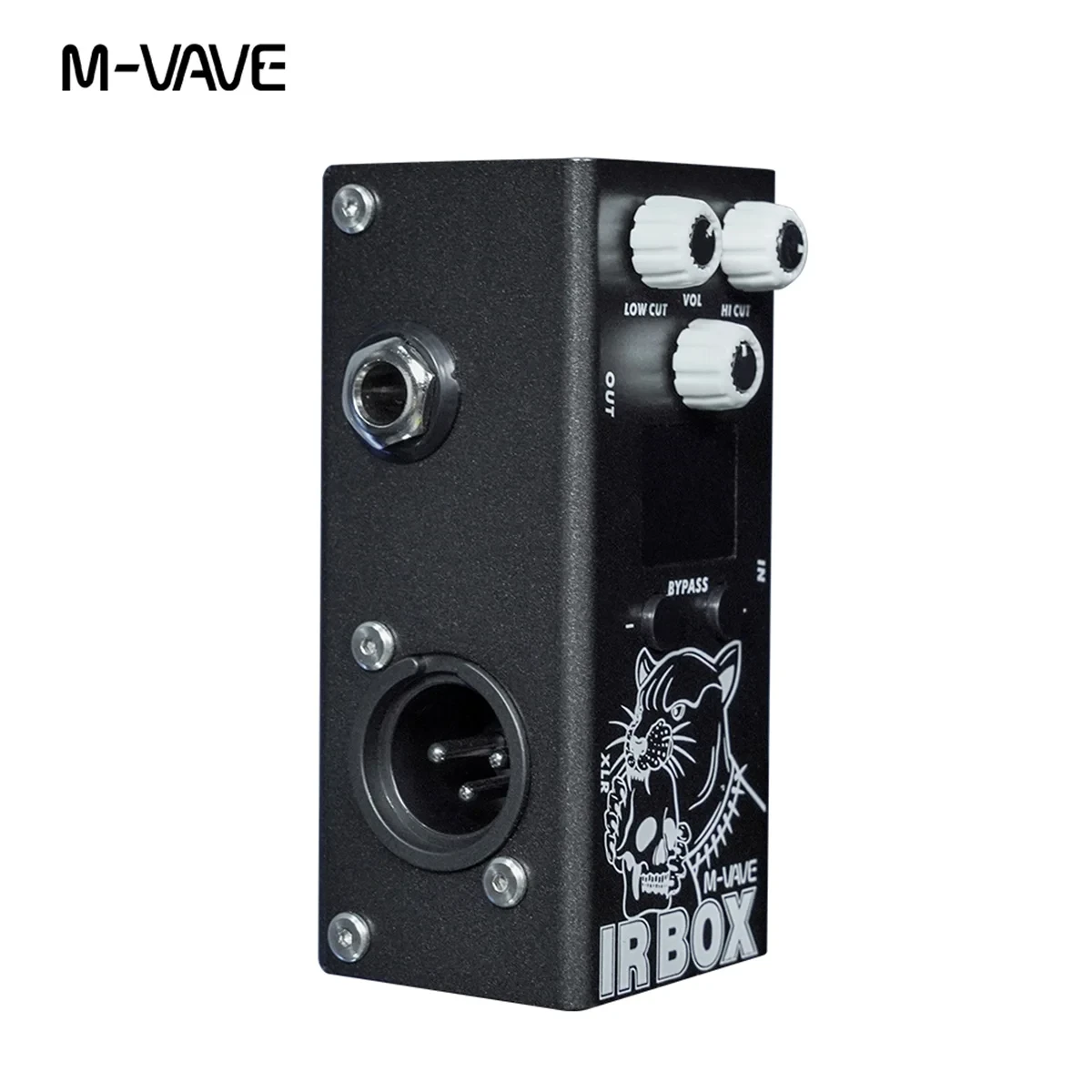M VAVE IR BOX Pedal de efeitos de guitarra Simulador de gabinete + Carregador IR altamente restaurado Vários caixa de alto-falante clássico Suporte de som APP