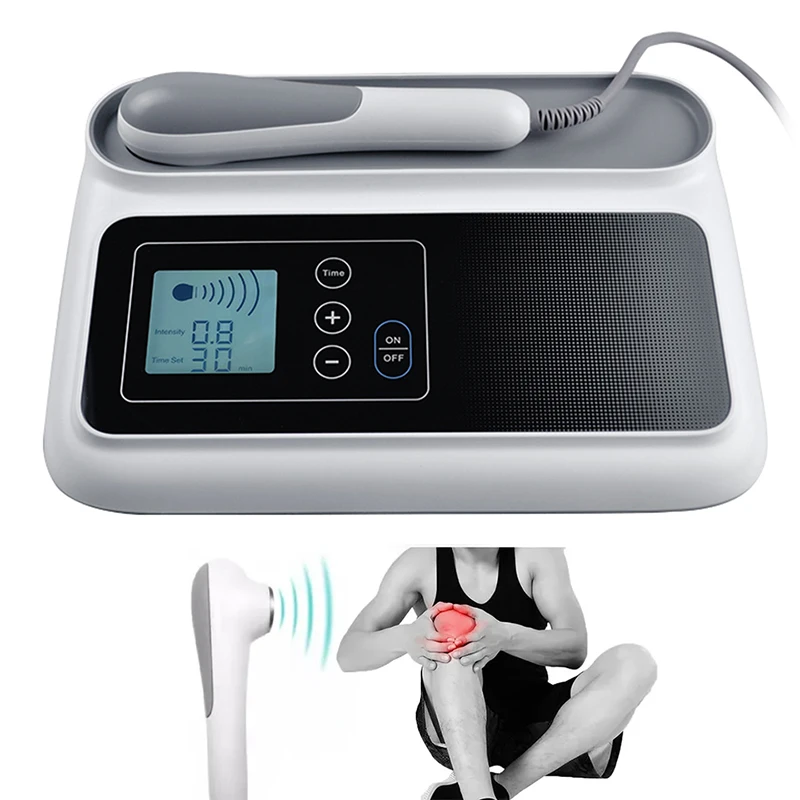 痛みを和らげるための超音波治療機,筋肉関節マッサージ,無薬,1MHz,理学療法装置,液晶画面