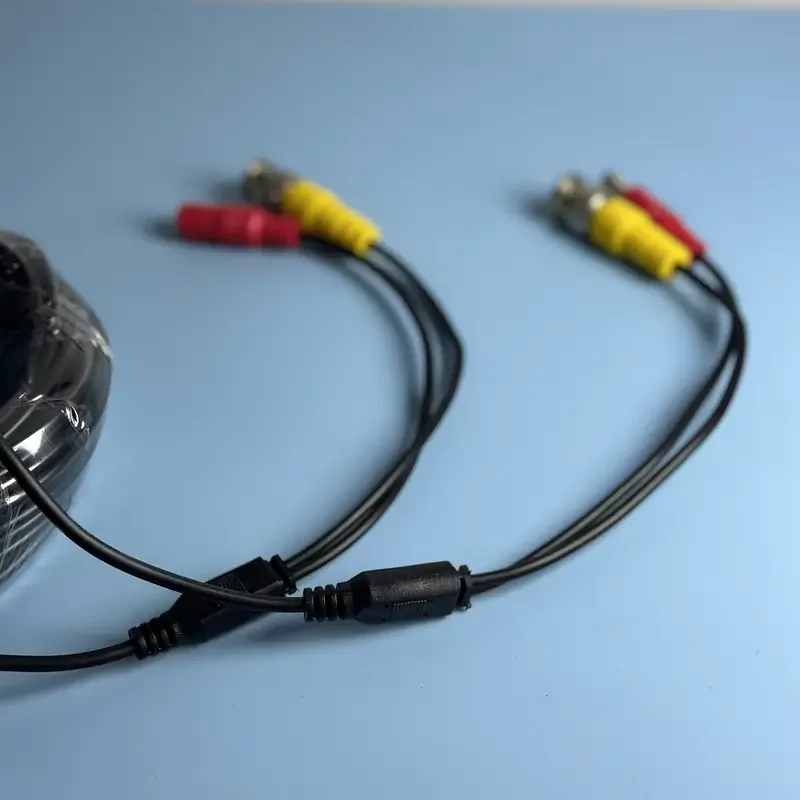 5-30M BNC + DC Conector 2 em 1 BNC CCTV Cabo coaxial de alimentação de vídeo Cabo de câmeras AHD para sistema DVR