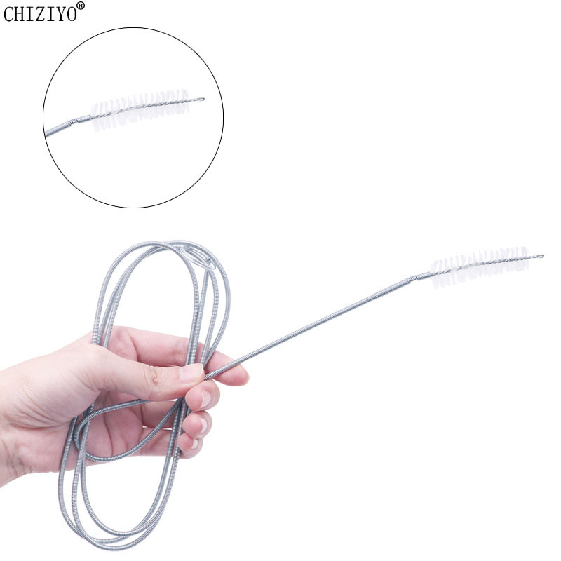 Cepillo de limpieza para parabrisas y puerta de techo solar de coche, orificio de drenaje bloqueado, orificio de drenaje para refrigerador, Kit de herramientas de limpieza desbloqueadora