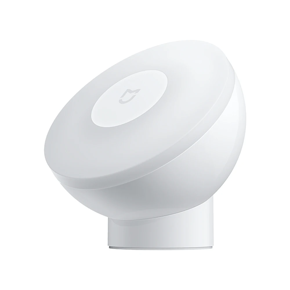 Xiaomi Mijia Luce notturna a induzione a LED 2 lampade Luminosità regolabile Sensore intelligente a infrarossi per il corpo umano con base magnetica