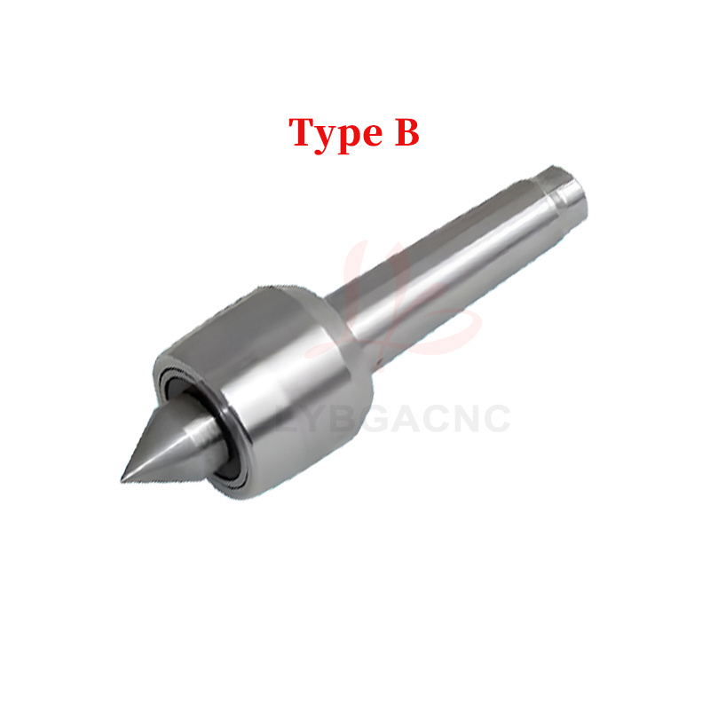 Accuracy Steel MT2 Lathe Live Center for Activity Tailstock Revolving Milling Center Taper Machine Accessories