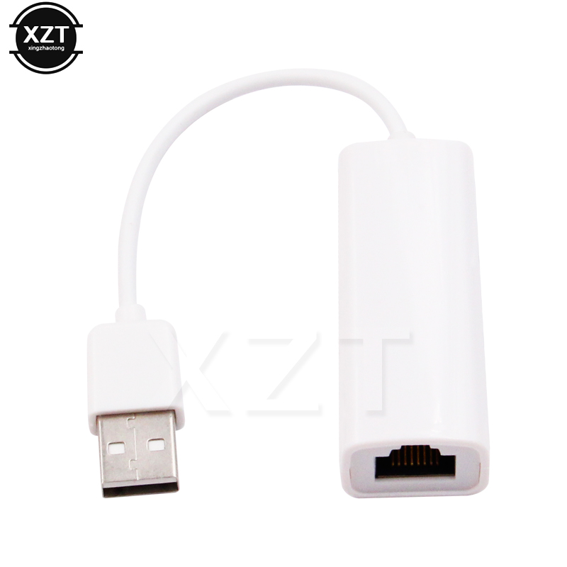 USB 2,0 к RJ45 разъем для сетевой карты для планшетного ПК Win 7 8 10 10/100 Мбит/с папа RJ45 мама Ethernet LAN сетевой адаптер