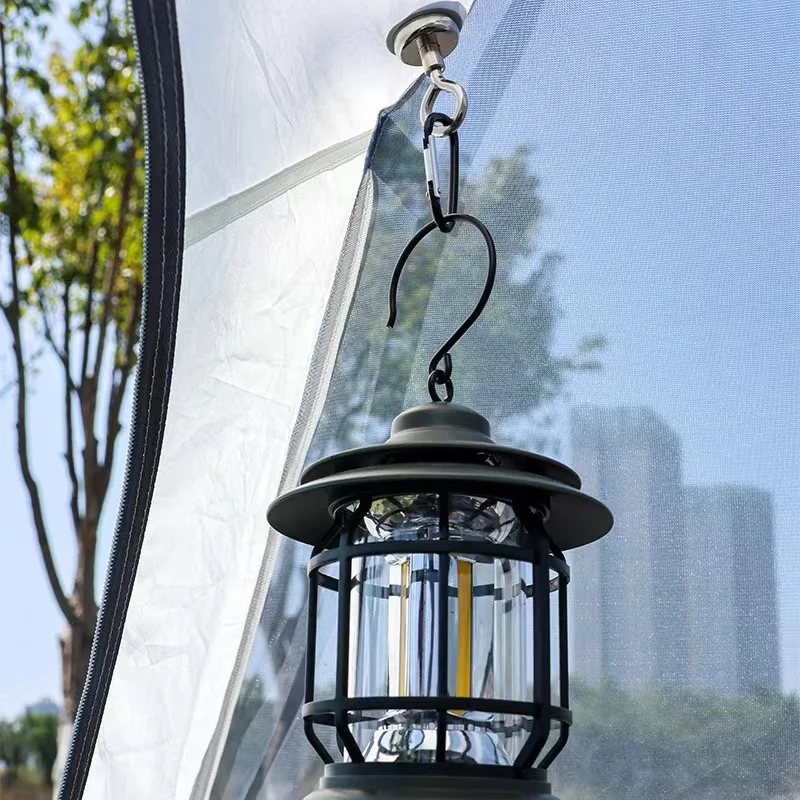 Gancho magnético para acampar, fuerte succión, multifuncional, Separable, para tienda de campaña al aire libre, mosquetón, colgador magnético, accesorios para acampar