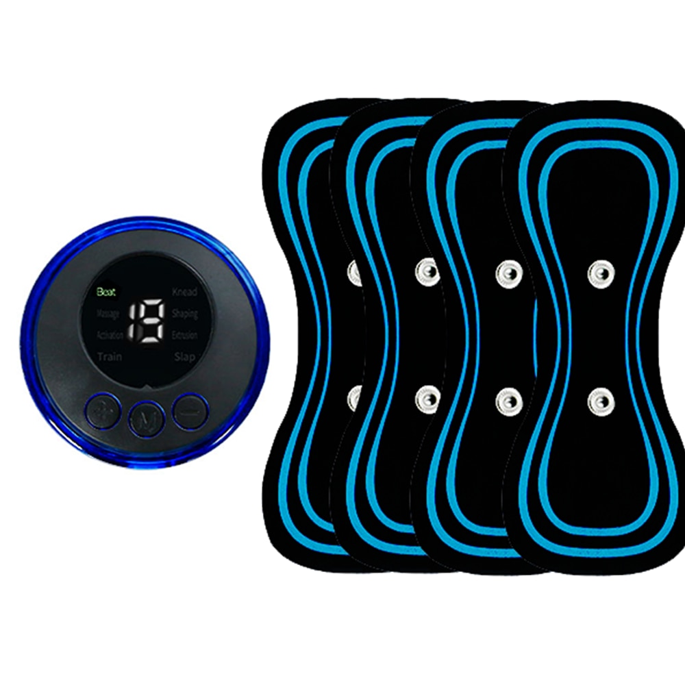 2/3/4 pcs intelligentes elektrisches Nacken massage gerät Set Zervix pflaster 8 Modi 19 Stufen Intensität Massage werkzeuge für den Heimgebrauch zur Linderung von Müdigkeit