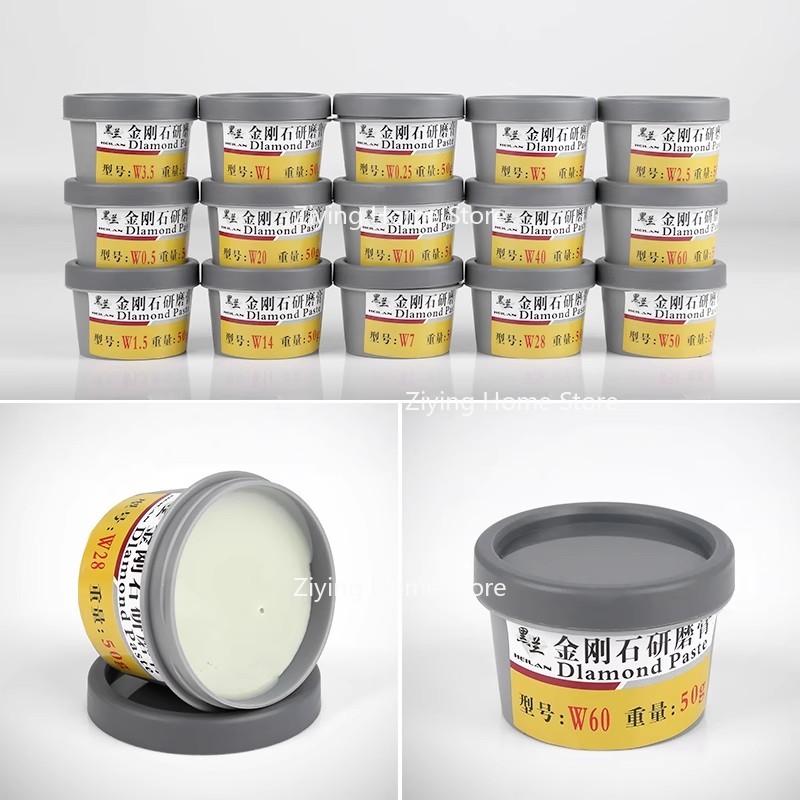 1pc Diamond Paste Compound Mirror Polishing Lapping Syringes W0.25-60 Micron Glass Jade Jewelry Metal Buffing Abrasive Tools New