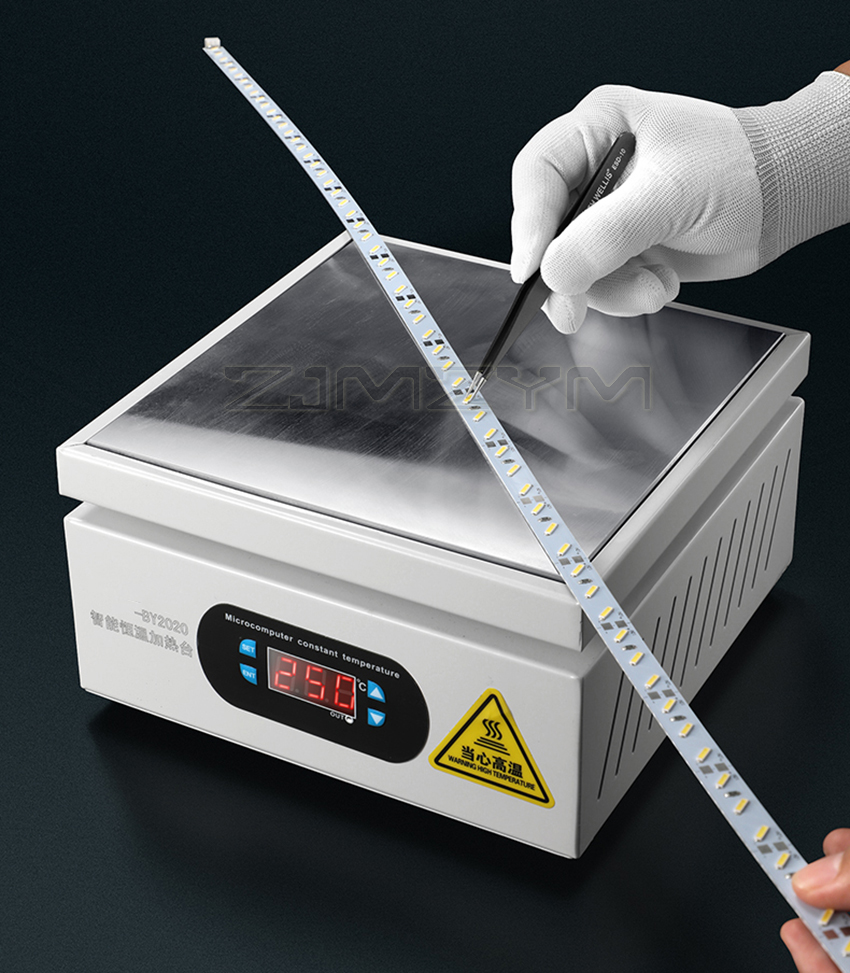 150*150mm Heizstation Digitale Vorwärmplattform Elektronische Heizplatte Wartung Heizstation für PCB LCD Bildschirm Reparatur