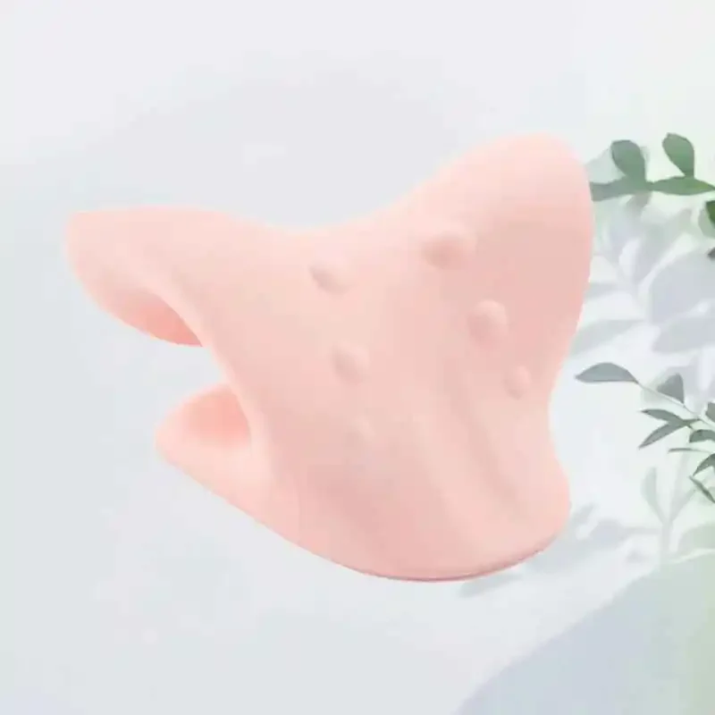 경추 마사지 패드, U자형 패드, 지압 중력, 목 및 어깨 이완