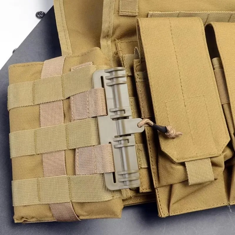 Accesorios para chaleco de acampada al aire libre, Kit de hebilla de chaleco de liberación rápida, Kit de sistema de liberación rápida duradero para JPC CPC NCP XPC 6094 420