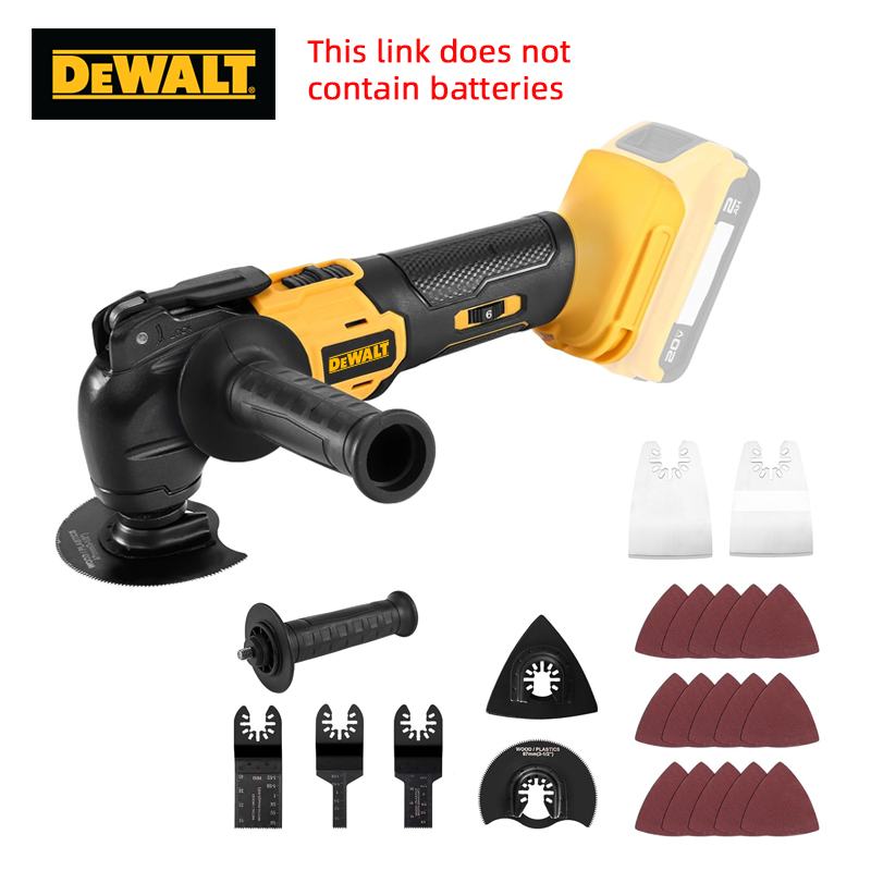 Dewalt-Herramienta oscilante de liberación rápida, herramienta multifuncional sin escobillas, renovador, recortadora eléctrica Compatible con Dewalt, 20V