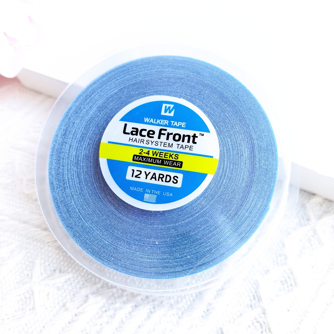 36/12/3 yards Haar Systeem Tape Dubbelzijdig Walker Tape Blauw Kant Voor Pruik Tape Voor toupet Transpiratie Ultra Hold Pruik Tape