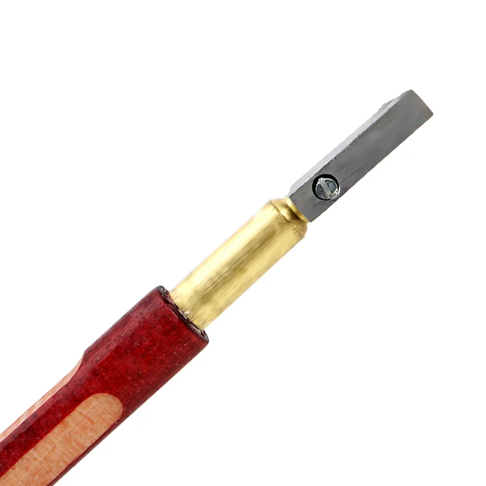 Hardware Tools Diamond Glass Knife Diamond Wood Handle Cutting Knife Household Silicon Wafer Natural Glass Diamond Knife