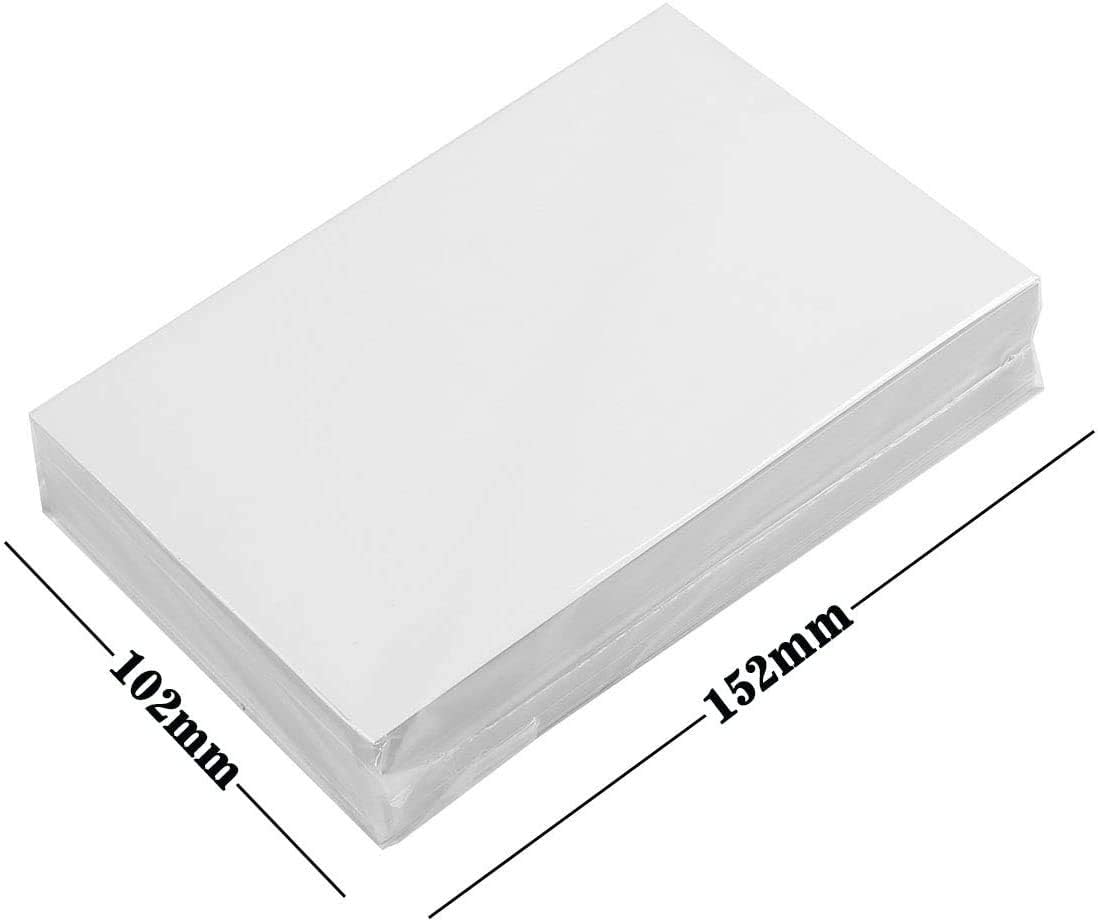 4"x 6" 4R High Glossy photographic Paper Waterproof Professional Photo Paper Works with All Inkjet Printers 230g