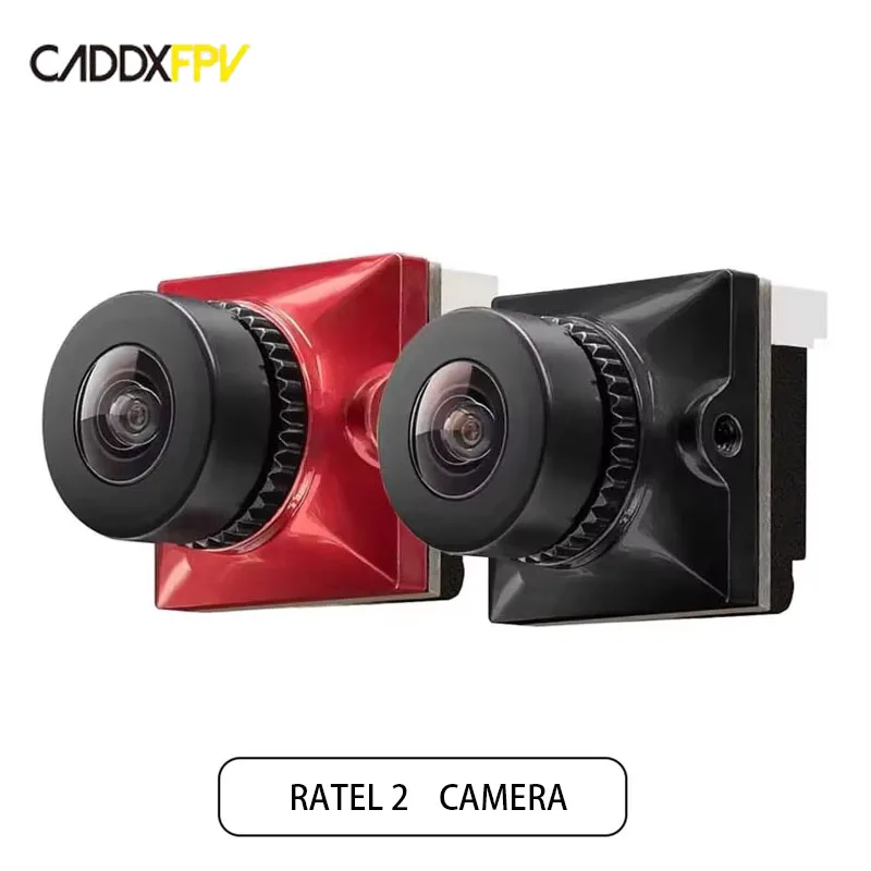 Caddx Ratel 2 V2 FPV Camera Ratel2 2.1mm Lens 1200TVL 16:9/4:3 NTSC/PAL Switchable 19*19mm Micro Lens For FPV Racing Drone